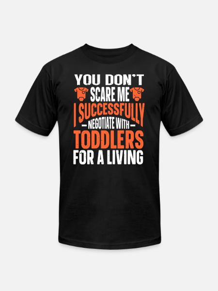 Babysitter Babysitting - Unisex Jersey T-Shirt by Bella + Canvas - black