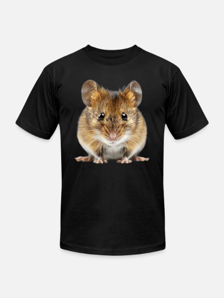 Mouse - Unisex Jersey T-Shirt by Bella + Canvas - black