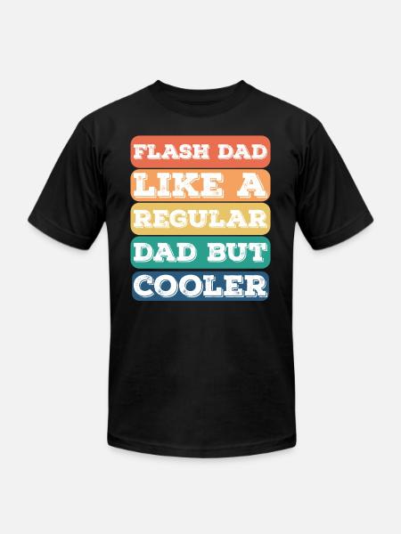 Bouldering Flash Dad Boulderer - Unisex Jersey T-Shirt by Bella + Canvas - black