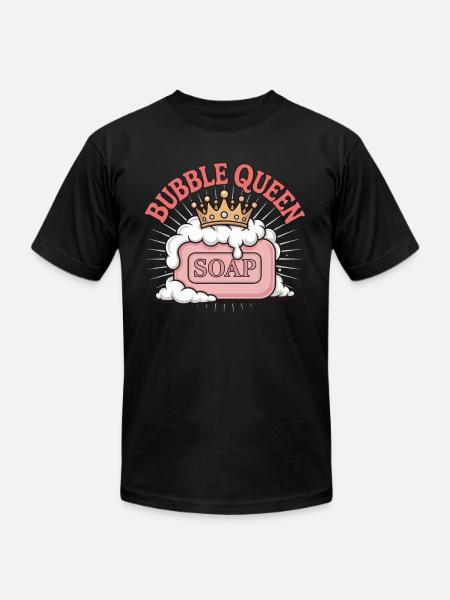 Bubbles - Unisex Jersey T-Shirt by Bella + Canvas - black