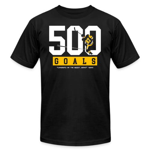 500 Goals (Geno's Version) - Unisex Jersey T-Shirt by Bella + Canvas