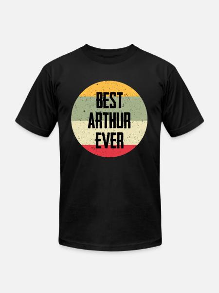 Best Arthur Ever - Unisex Jersey T-Shirt by Bella + Canvas - black