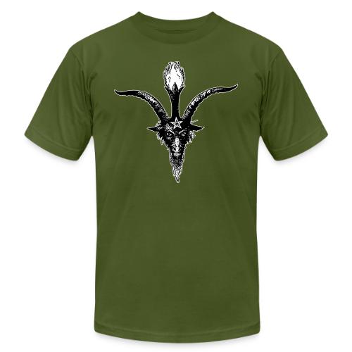 Eliphas Levi's Baphomet Head - Unisex Jersey T-Shirt by Bella + Canvas