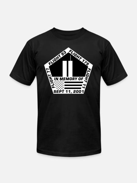 911 - Unisex Jersey T-Shirt by Bella + Canvas - black