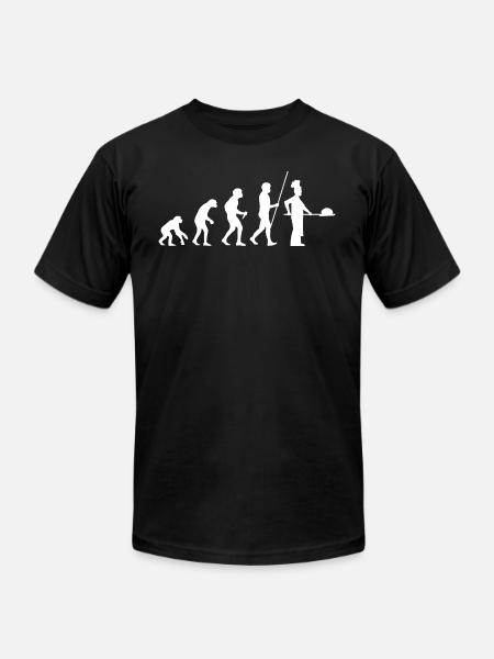 Baker Evolution - Unisex Jersey T-Shirt by Bella + Canvas - black