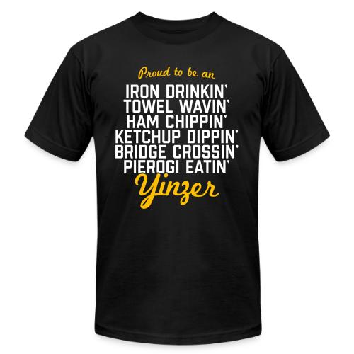 Proud To Be a Yinzer - Unisex Jersey T-Shirt by Bella + Canvas