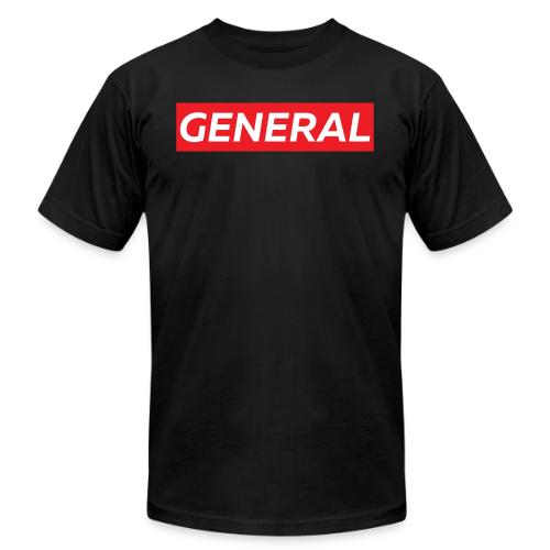 GENERAL (red box logo) - Unisex Jersey T-Shirt by Bella + Canvas
