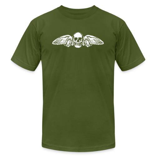 Skull + Wings - Unisex Jersey T-Shirt by Bella + Canvas