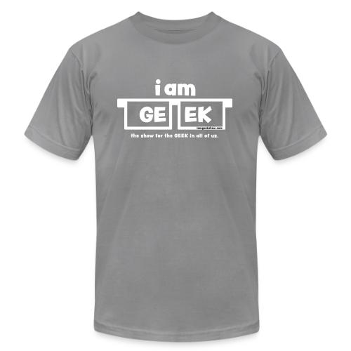 iamGEEK classic White - Unisex Jersey T-Shirt by Bella + Canvas