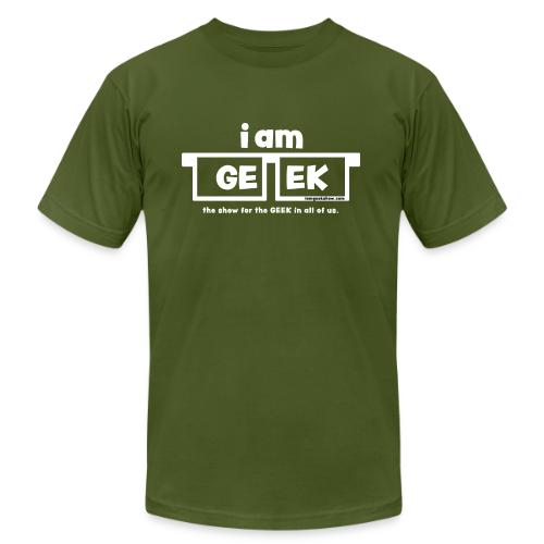 iamGEEK classic White - Unisex Jersey T-Shirt by Bella + Canvas