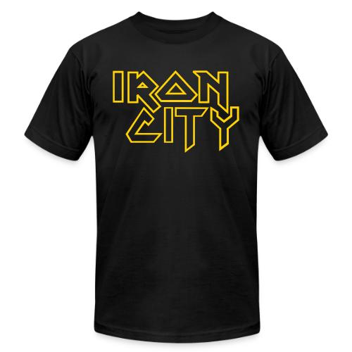 iron city3 - Unisex Jersey T-Shirt by Bella + Canvas