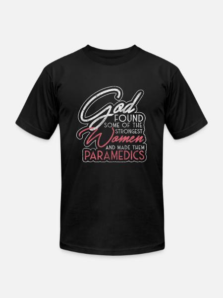 Paramedics Paramedic - Unisex Jersey T-Shirt by Bella + Canvas - black