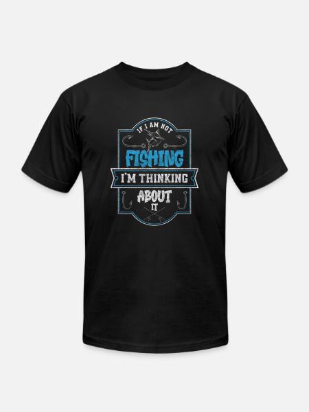 Fishing Bait Sport - Unisex Jersey T-Shirt by Bella + Canvas - black