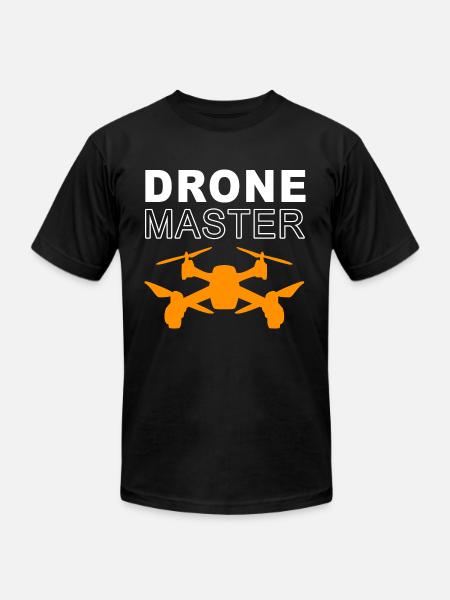 Drone Master - Unisex Jersey T-Shirt by Bella + Canvas - black