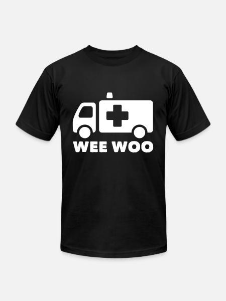Ambulance Paramedic - Unisex Jersey T-Shirt by Bella + Canvas - black