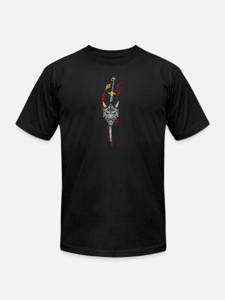 Demon’s Oath - Unisex Jersey T-Shirt by Bella + Canvas - black
