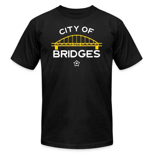 Pittsburgh City Of Bridges - Unisex Jersey T-Shirt by Bella + Canvas