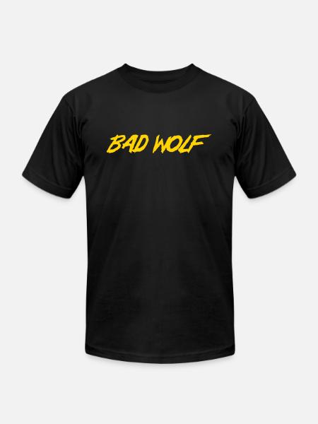 Bad Wolf - Unisex Jersey T-Shirt by Bella + Canvas - black