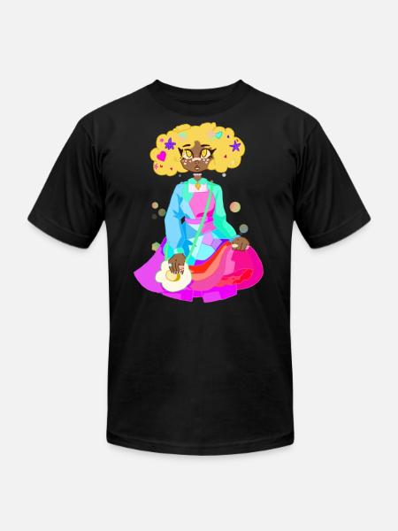 E Girls - Unisex Jersey T-Shirt by Bella + Canvas - black