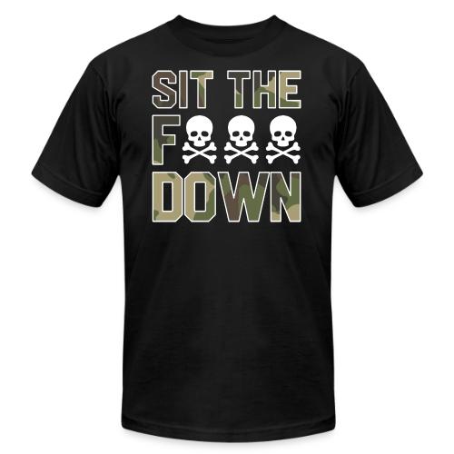 STFD Camo - Unisex Jersey T-Shirt by Bella + Canvas
