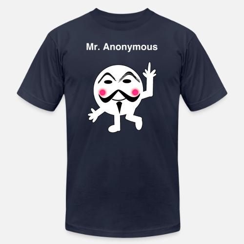 Mr Anonymous Protester - Unisex Jersey T-Shirt by Bella + Canvas