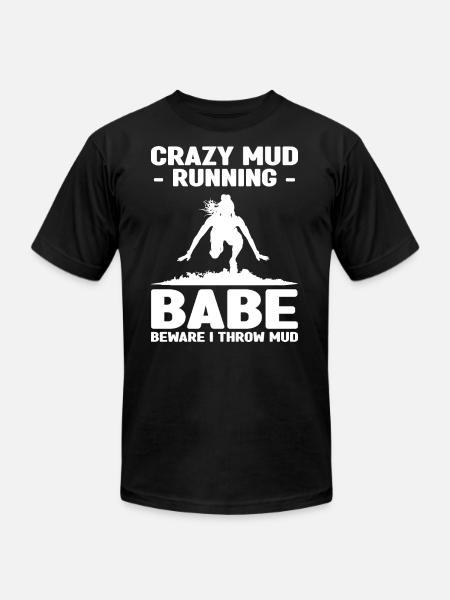 Mud racing - Unisex Jersey T-Shirt by Bella + Canvas - black