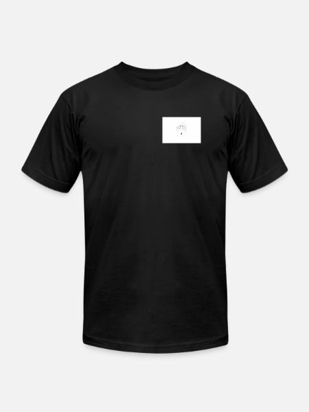 umbrella - Unisex Jersey T-Shirt by Bella + Canvas - black