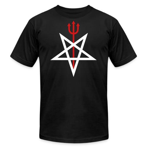 Pitchfork Pentagram - Unisex Jersey T-Shirt by Bella + Canvas