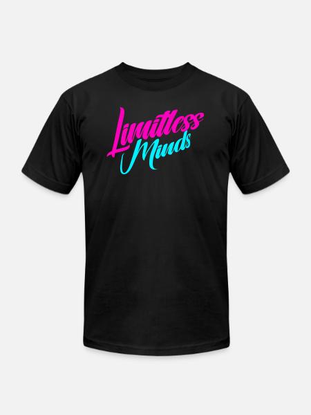 Limitless Minds - Unisex Jersey T-Shirt by Bella + Canvas - black