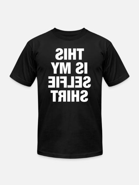This is My Selfie - Unisex Jersey T-Shirt by Bella + Canvas - black