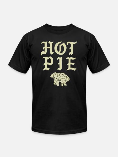 Hot Pie - Unisex Jersey T-Shirt by Bella + Canvas - black