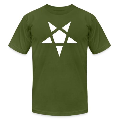 Rugged Pentagram - Unisex Jersey T-Shirt by Bella + Canvas