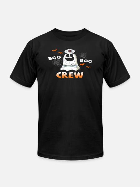 Boo Boo Crew Halloween - Unisex Jersey T-Shirt by Bella + Canvas - black