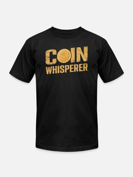 Metal detecting coin whisperer - Unisex Jersey T-Shirt by Bella + Canvas - black