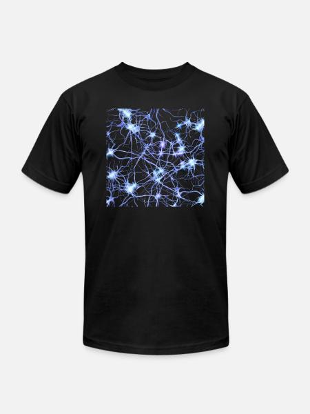 Human Body Cell - Unisex Jersey T-Shirt by Bella + Canvas - black
