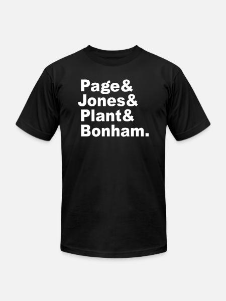 PAGE JONES PLANT BONHAM - Unisex Jersey T-Shirt by Bella + Canvas - black