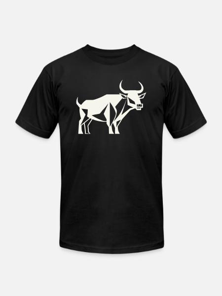 Bull Guardian - Unisex Jersey T-Shirt by Bella + Canvas - black