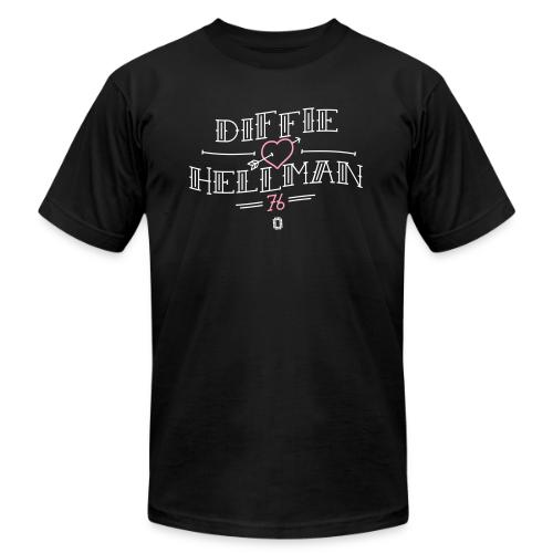 Diffie Loves Hellman - Unisex Jersey T-Shirt by Bella + Canvas