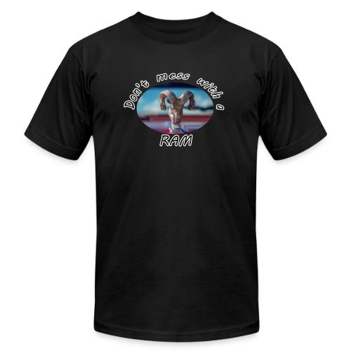 Don’t Mess with a RAM - Unisex Jersey T-Shirt by Bella + Canvas