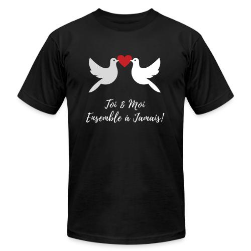 Idée cadeaux couples :Toi et moi ensemble à jamais - Unisex Jersey T-Shirt by Bella + Canvas