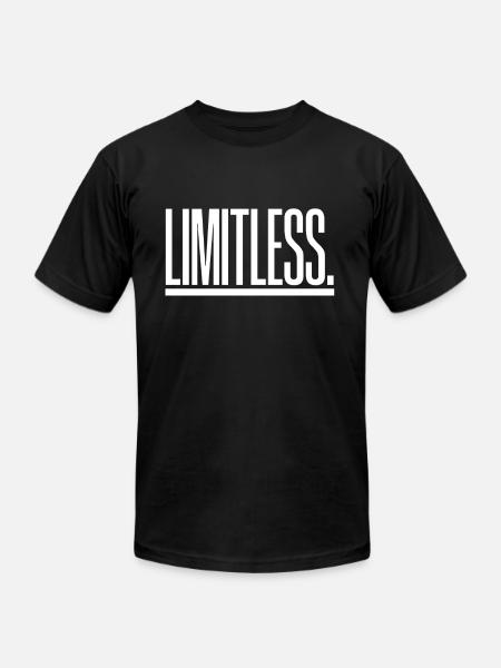 Limitless - Unisex Jersey T-Shirt by Bella + Canvas - black