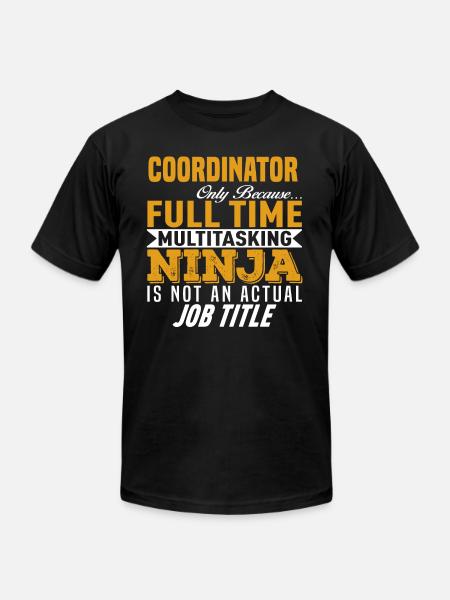 Coordinator - Unisex Jersey T-Shirt by Bella + Canvas - black