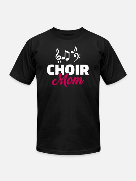Choir - Unisex Jersey T-Shirt by Bella + Canvas - black