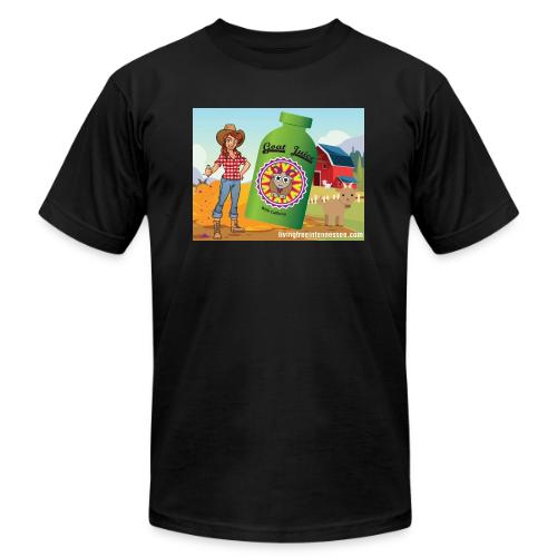 Nicole Sauce's Goat Juice - Unisex Jersey T-Shirt by Bella + Canvas