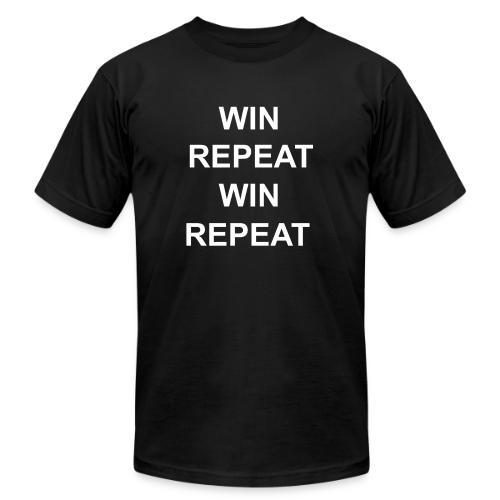 Win Repeat Win Repeat - Unisex Jersey T-Shirt by Bella + Canvas