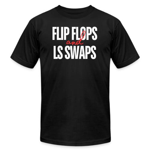 Flip Flops LS Swaps - Unisex Jersey T-Shirt by Bella + Canvas