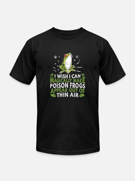 Poison Frog - Unisex Jersey T-Shirt by Bella + Canvas - black