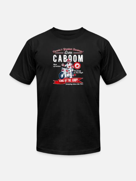 Canada's Best Stuntman Dks - Unisex Jersey T-Shirt by Bella + Canvas - black