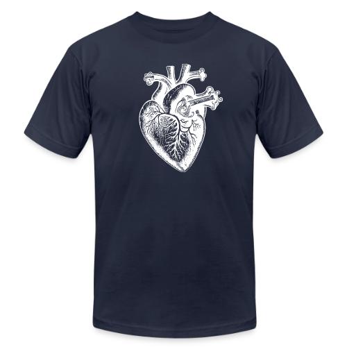 Heart - Unisex Jersey T-Shirt by Bella + Canvas