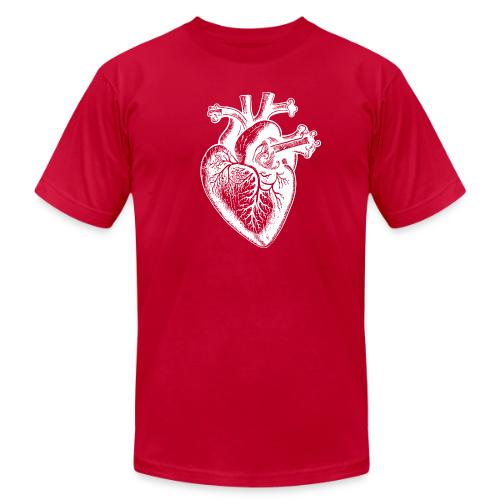 Heart - Unisex Jersey T-Shirt by Bella + Canvas